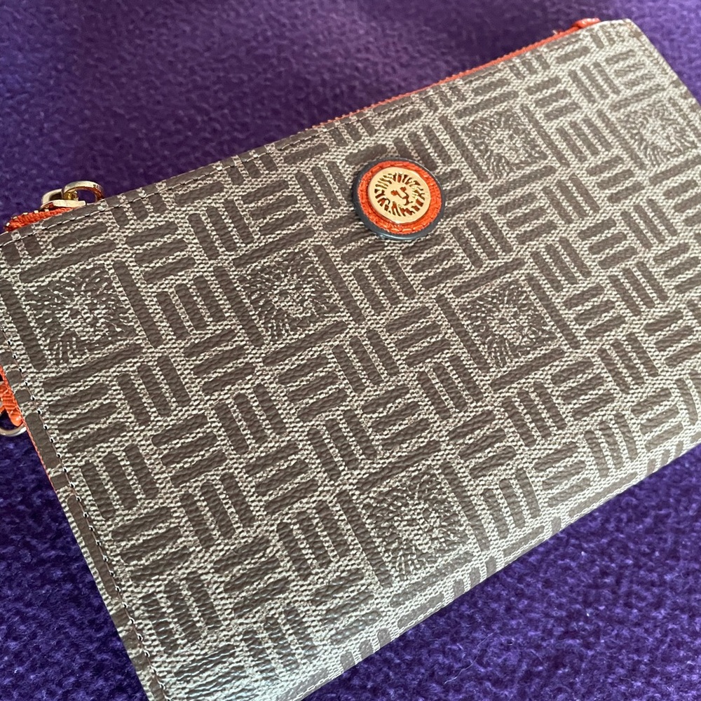 Orange Anne Klein Wallet